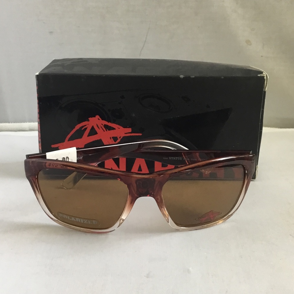 Anarchy Brown Gradient Polarized Men’s Sunglasses